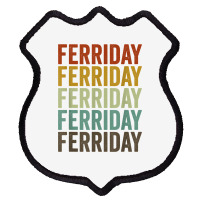 Ferriday City Retro T Shirt Shield Patch | Artistshot