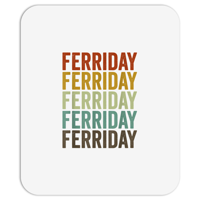 Ferriday City Retro T Shirt Mousepad | Artistshot