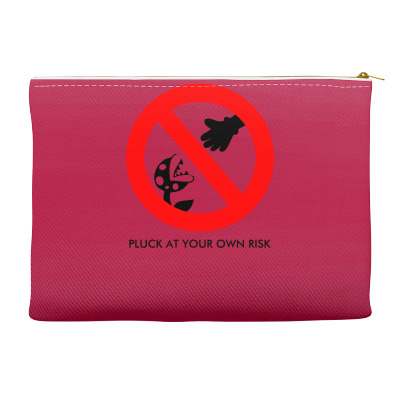 Pluck At Your Own Risk Accessory Pouches Designed By Icang Waluyo
