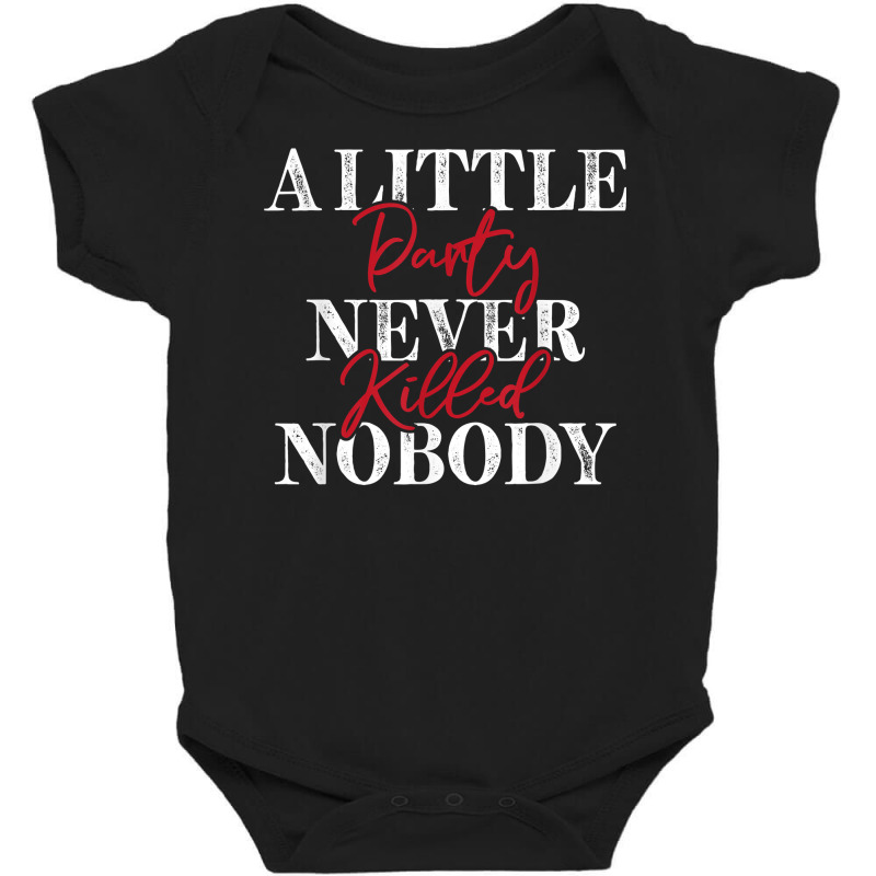 Funny Little Party Celebration Parties Costume Party Design T Shirt Baby Bodysuit | Artistshot