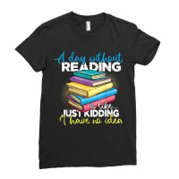 Funny Reading Art For Men Women Reading Book Lover Bookworm T Shirt Ladies Fitted T-shirt | Artistshot