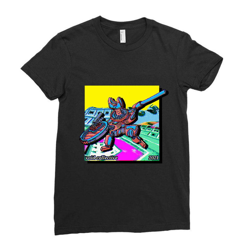 Limited Edition Bionic Warrior Ladies Fitted T-Shirt by Milne Charlton | Artistshot