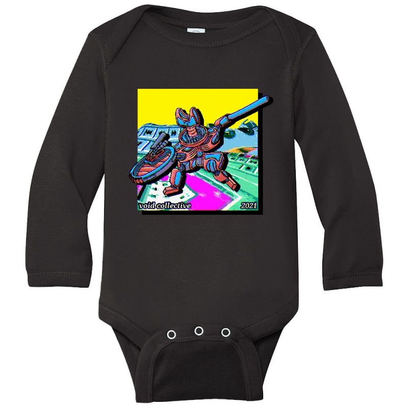 Limited Edition Bionic Warrior Long Sleeve Baby Bodysuit | Artistshot