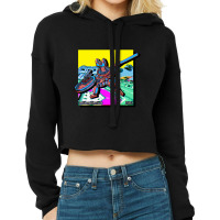 Limited Edition Bionic Warrior Cropped Hoodie | Artistshot