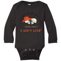 Funny I'll Love You 'till My Lungs Give Out A Ain't Lyin' T Shirt Long Sleeve Baby Bodysuit | Artistshot