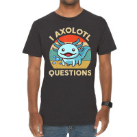 Hot Trend I Axolotl Questions Cute Axolotl Plush Funny Kids Vintage T-shirt | Artistshot