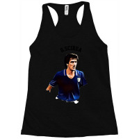 Legends Of The Beautiful Game Cartoon Collection Legends Gaetano Scire Racerback Tank | Artistshot