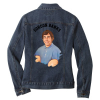 Legends Of The Beautiful Game Cartoon Collection Legends Goalkeepers Ladies Denim Jacket | Artistshot