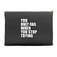 You Only Fail... Accessory Pouches | Artistshot