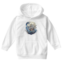 Giant Octopus Pirate Vintage Kraken Ship Sailing Squid T Shirt Youth Hoodie | Artistshot