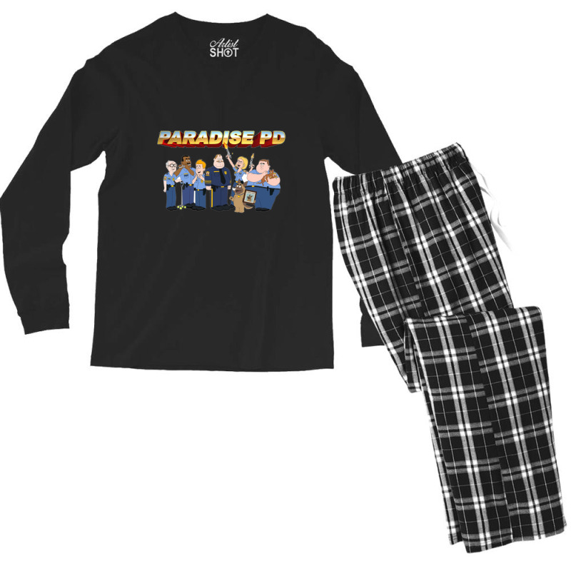 Paradise Pd 801 Men's Long Sleeve Pajama Set by StarActon | Artistshot