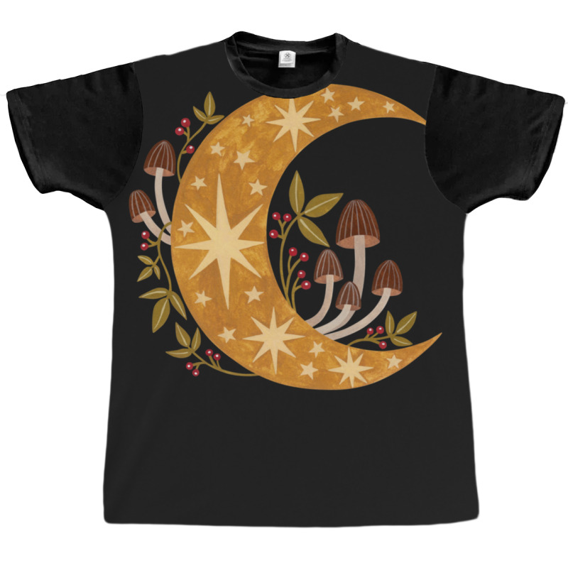 Forest Moon Graphic T-shirt by NicholetteJeanHastings | Artistshot