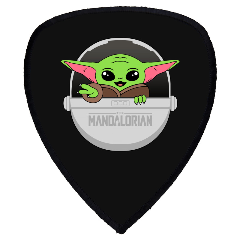 Custom Cute Baby Yoda The Mandalorian Shield S Patch By