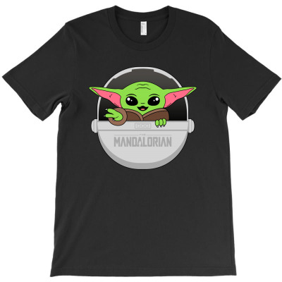 Cute Baby Yoda The Mandalorian T-shirt Designed By Honeysuckle