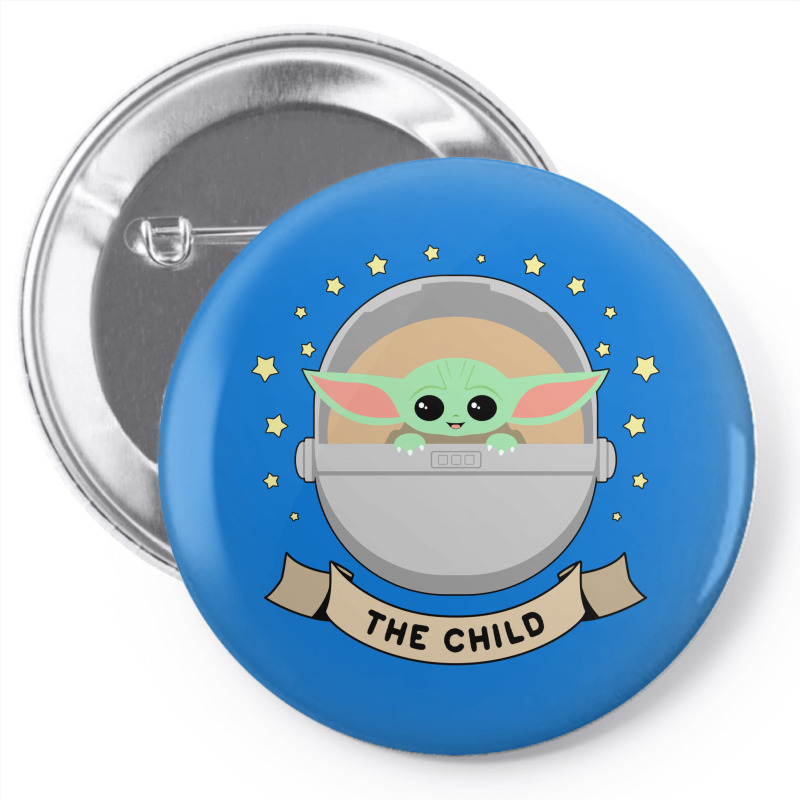 The Child Mandalorian Pin-back button by honeysuckle | Artistshot