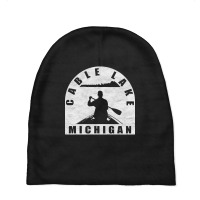 Hot Trend Cable Lake Canoeing Michigan Baby Beanies | Artistshot