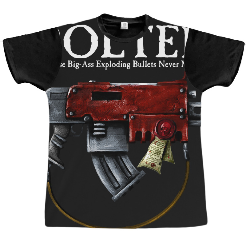 Hot Trend Bolter - Big Ass Bullets! Graphic T-shirt by Pannell Quintero | Artistshot