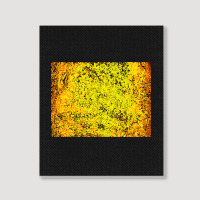 Limited Edition Camouflage Yellow Texture Portrait Canvas Print | Artistshot