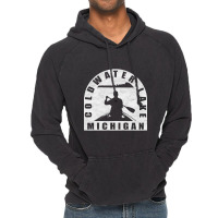 Hot Trend Coldwater Lake Canoeing Michigan Vintage Hoodie | Artistshot