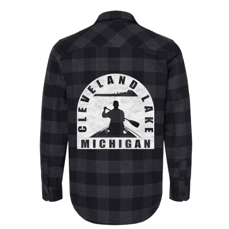 Limited Edition Cleveland Lake Canoeing Michigan Flannel Shirt | Artistshot