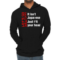 Let's Go Brandon It Isn't Japanese Just Tilt Your Head T Shirt Lightweight Hoodie | Artistshot