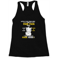 I Don't Give A Fuck Fuck Racerback Tank | Artistshot