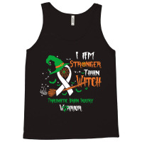 Hot Trend Traumatic Brain Injury Awareness I Am Stronger Than Witch Tank Top | Artistshot