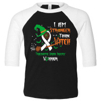 Hot Trend Traumatic Brain Injury Awareness I Am Stronger Than Witch Toddler 3/4 Sleeve Tee | Artistshot