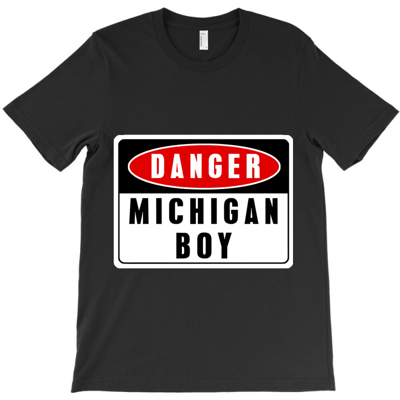 Limited Edition Danger! Michigan Boy T-Shirt by Crews Micki | Artistshot