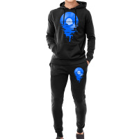 Limited Edition Cool Music Vinyl Record Retro Blue Hoodie & Jogger Set | Artistshot