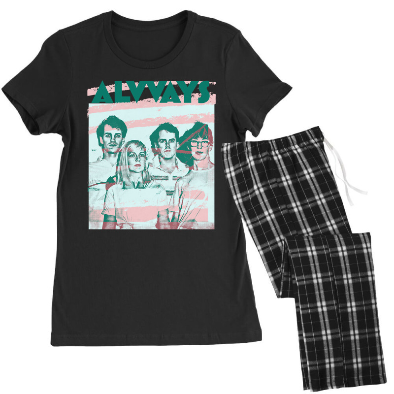 Trending Alvvays ≥≤ Original Glitch Style Fan Artwork Women's Pajamas Set by bummercaught | Artistshot