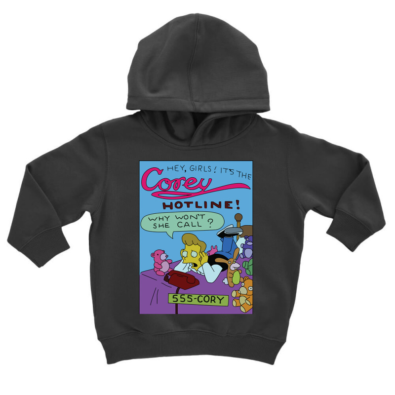 Hot Trend Corey Hotline Toddler Hoodie | Artistshot