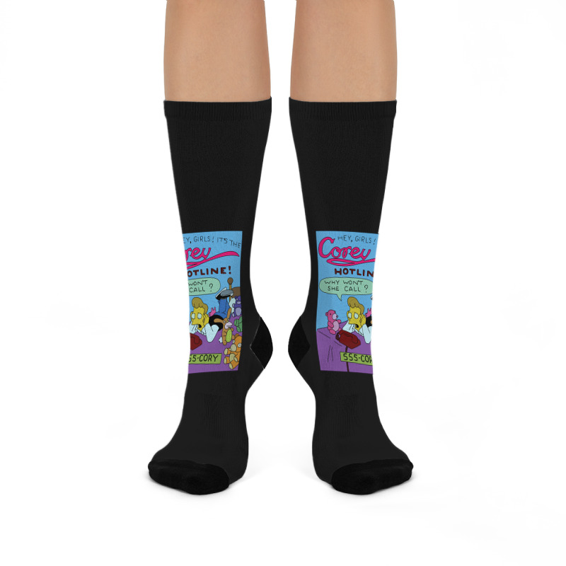 Hot Trend Corey Hotline Crew Socks | Artistshot