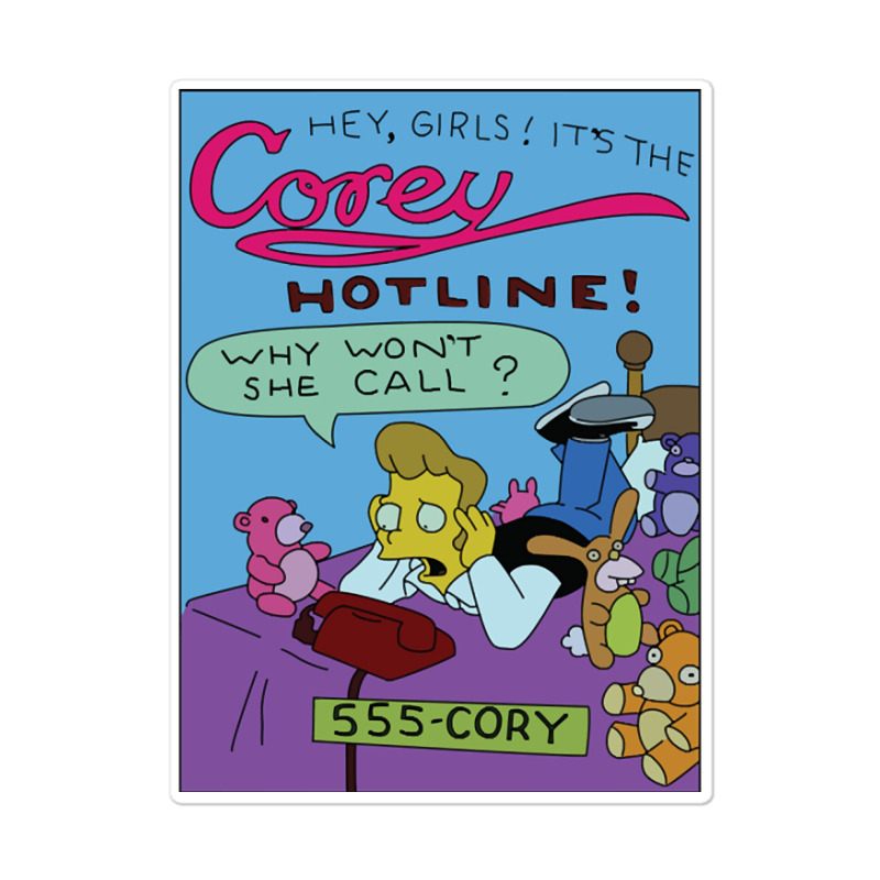 Hot Trend Corey Hotline Sticker | Artistshot