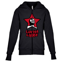 Hot Trend Lucha%2329b Youth Zipper Hoodie | Artistshot