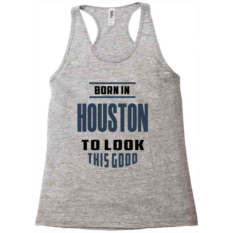 Houston Racerback Tank by Chris Ceconello | Artistshot