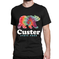 Limited Edition Custer State Park Tie Dye Bear South Dakota Classic T-shirt | Artistshot