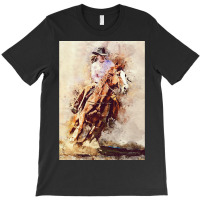 Limited Edition Cowgirl  Rides Galloping Horse T-shirt | Artistshot