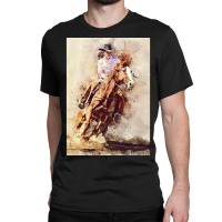 Limited Edition Cowgirl  Rides Galloping Horse Classic T-shirt | Artistshot