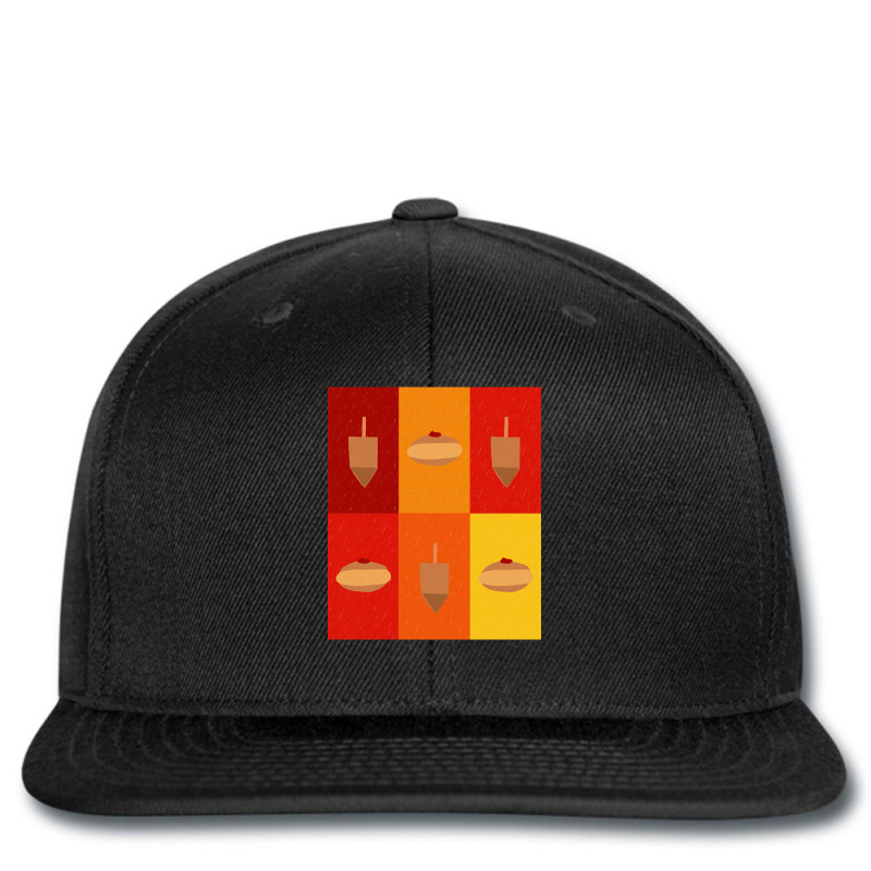 Hot Trend D&d - Doughnuts And Dreidels Fire Grid Printed hat by Pannell Quintero | Artistshot