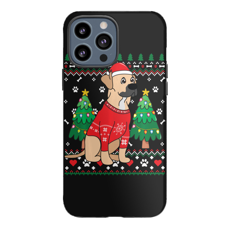 Limited Edition Black Mouth Cur Christmas Ornament Tree Mom Dad Gift Iphone 13 Pro Max Case | Artistshot