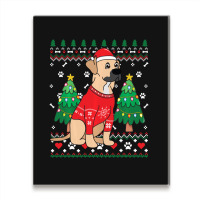 Limited Edition Black Mouth Cur Christmas Ornament Tree Mom Dad Gift Metal Print Vertical | Artistshot