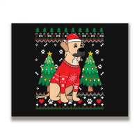 Limited Edition Black Mouth Cur Christmas Ornament Tree Mom Dad Gift Metal Print Horizontal | Artistshot