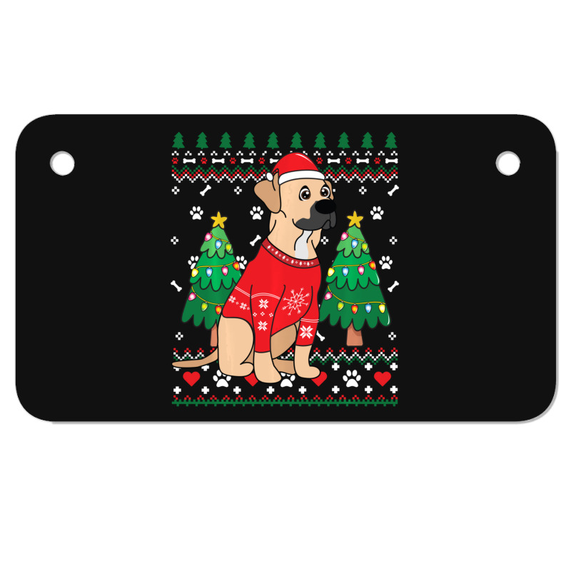 Limited Edition Black Mouth Cur Christmas Ornament Tree Mom Dad Gift Motorcycle License Plate | Artistshot