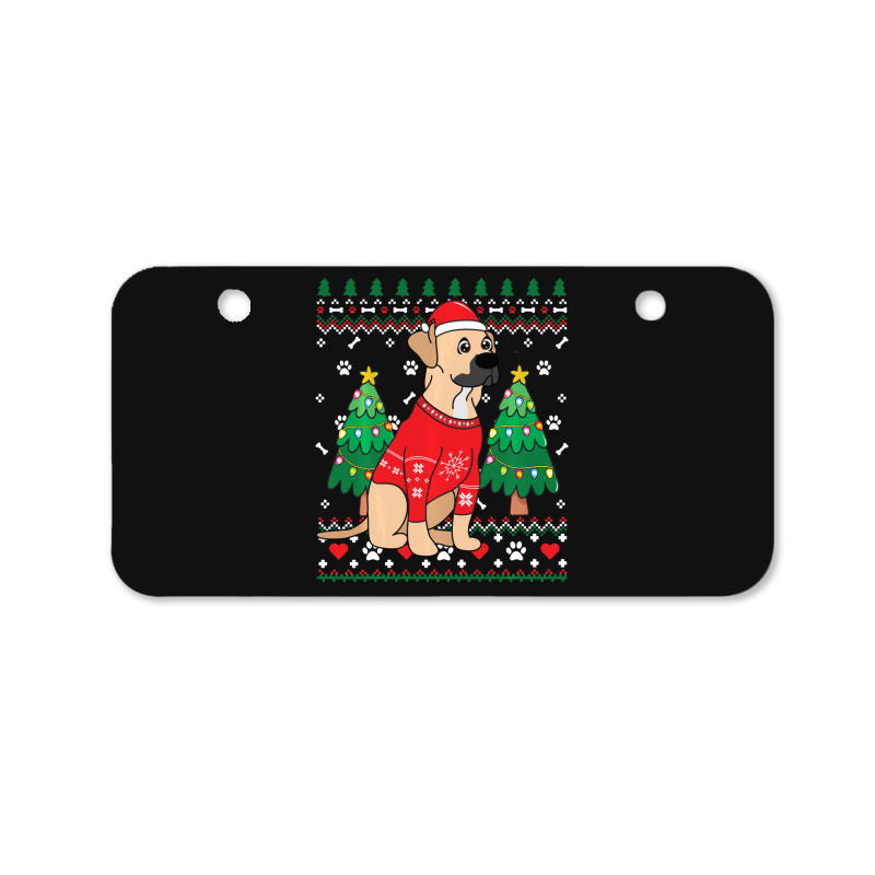 Limited Edition Black Mouth Cur Christmas Ornament Tree Mom Dad Gift Bicycle License Plate | Artistshot