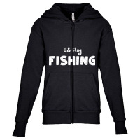 Trending Us Flag Fishing-0paeq Youth Zipper Hoodie | Artistshot