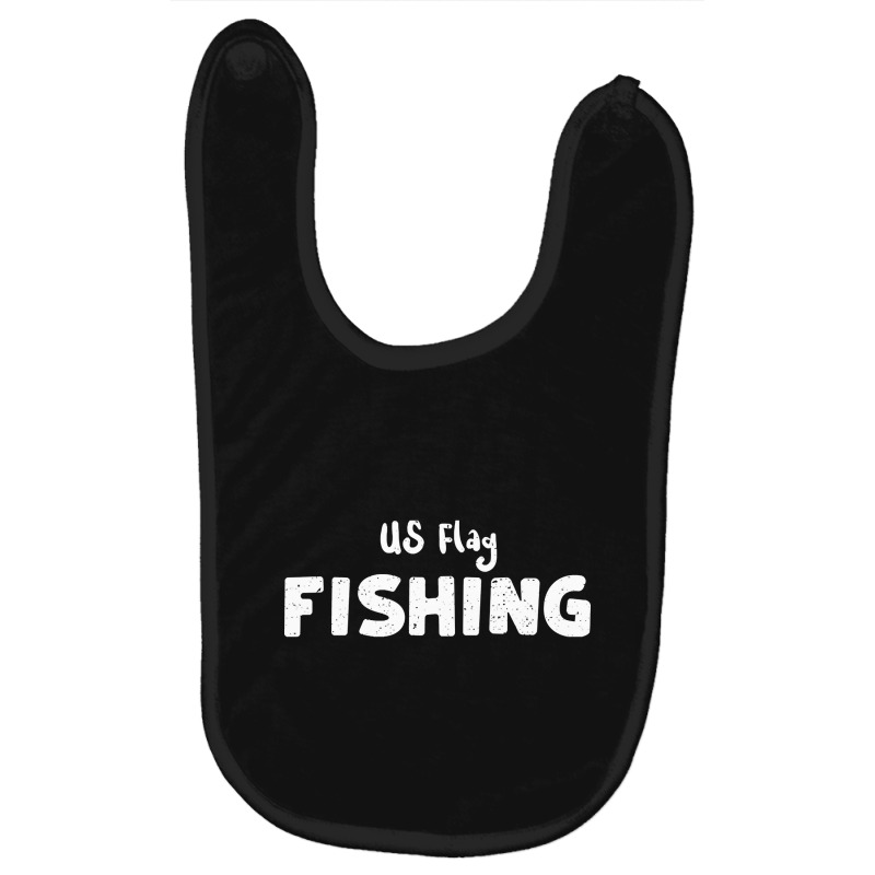 Trending Us Flag Fishing-0paeq Baby Bibs by greggjvandervor | Artistshot