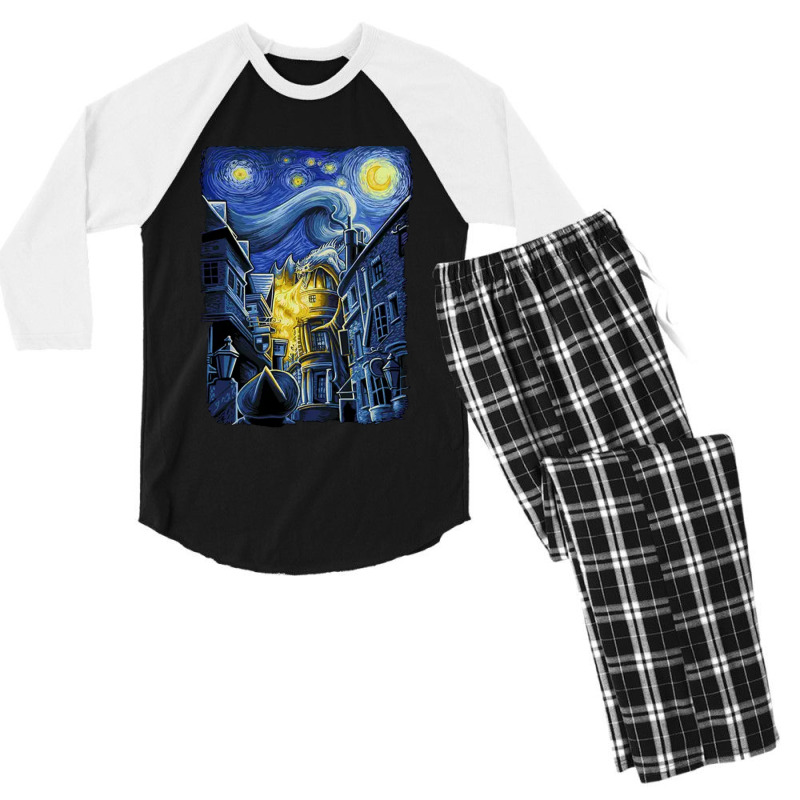 Staryy Magical World Men's 3/4 Sleeve Pajama Set | Artistshot