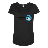 Trending Vacation Mode Travel Iilustration Maternity Scoop Neck T-shirt | Artistshot