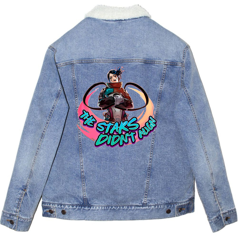 Apex Legends Holospray Catalyst The Stars Didn't Align Unisex Sherpa-Lined Denim Jacket by ArlenMadera | Artistshot